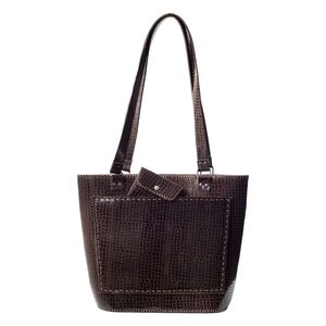 🌟Host Pick 🌟 Leather Crochet Store Genuine Leather Tote Bag